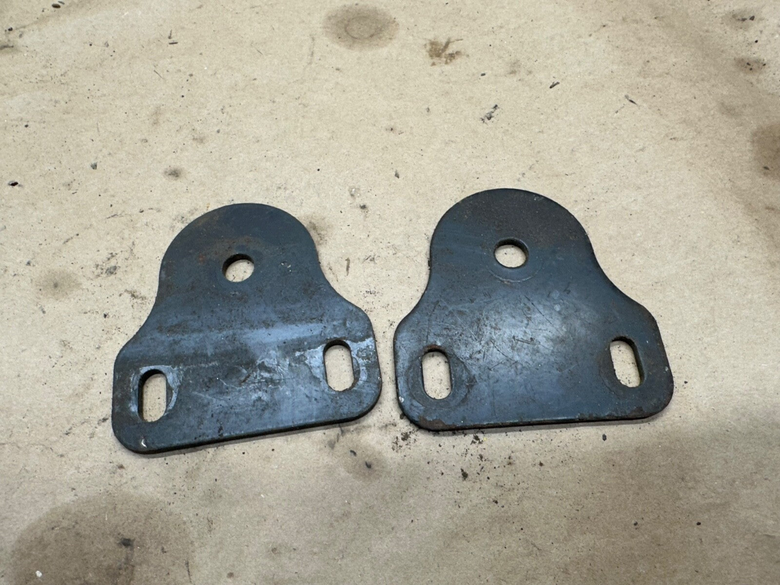 87-95 Jeep Wrangler YJ Windshield Mount Plates Plate Factory OEM Brackets OE