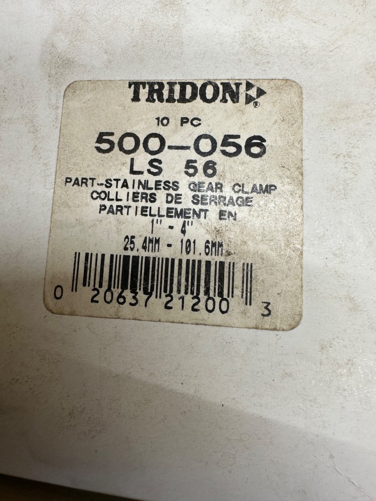 Quantity of 40 - Stainless Worm Gear Clamp  (1"-4") 500-056 Stainless 25mm-101mm