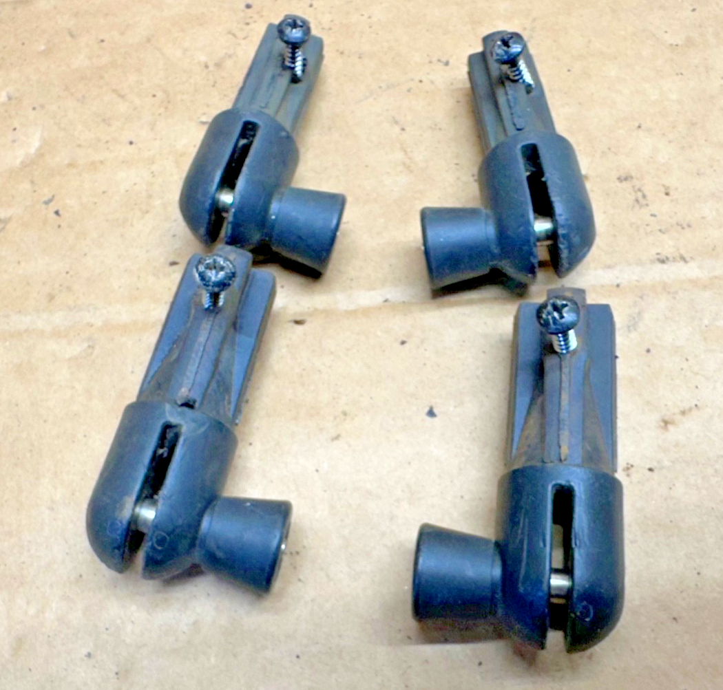 Set of 4 Bestop 5128901 Quick Release Bow Knuckles 97 2018 Wrangler TJ JK Mount