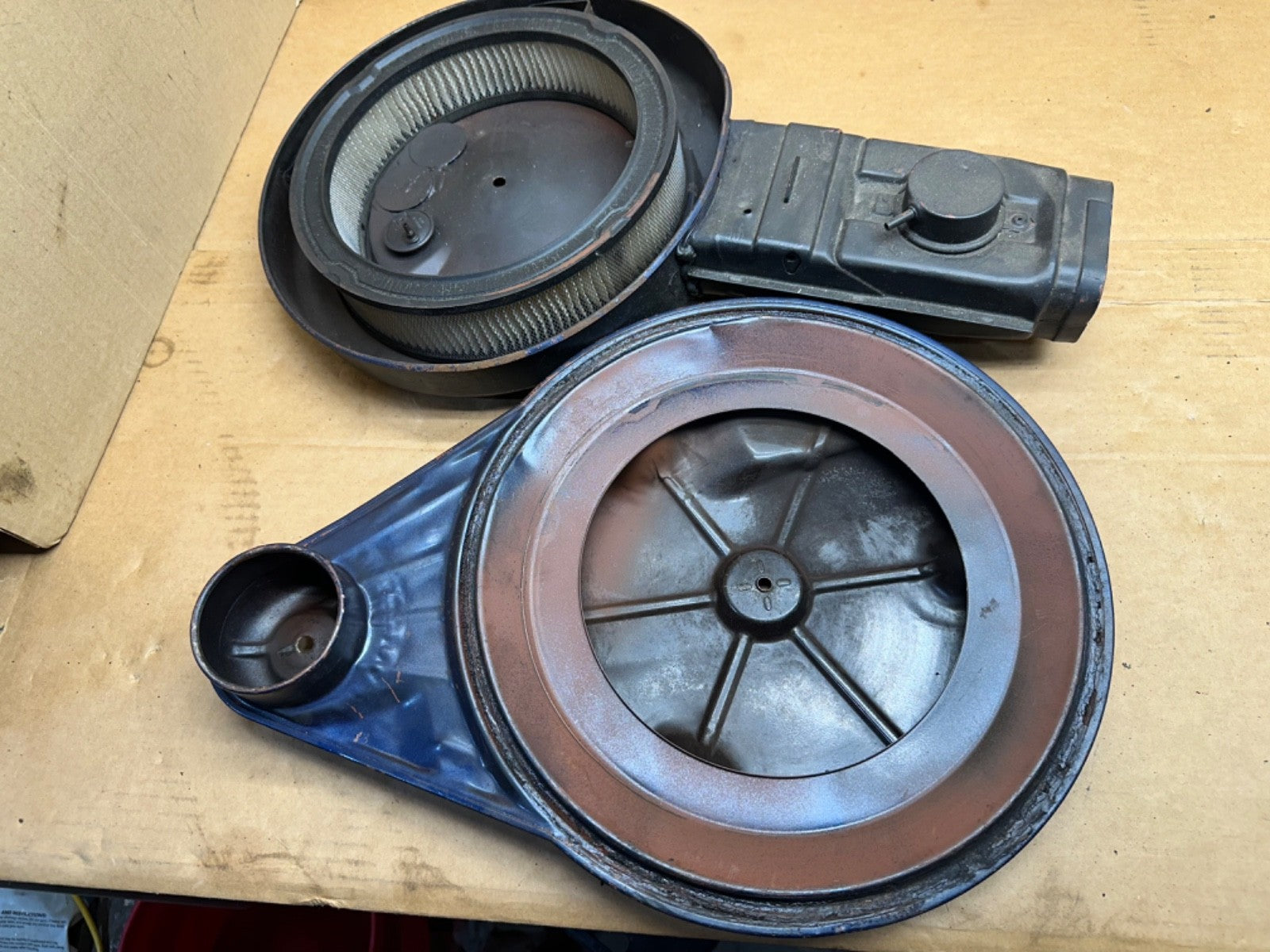 81-90 Jeep YJ CJ 5 7 Air Cleaner Filter Breather Power Brakes Wrangler 258 4.2 L