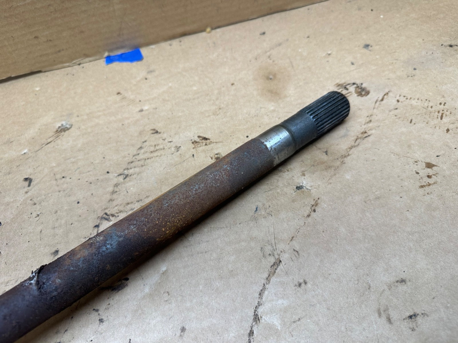 82-86 Jeep CJ 5 7 8 Dana 30 Wide Track Passenger Side Axle Shaft Track SHORT RF