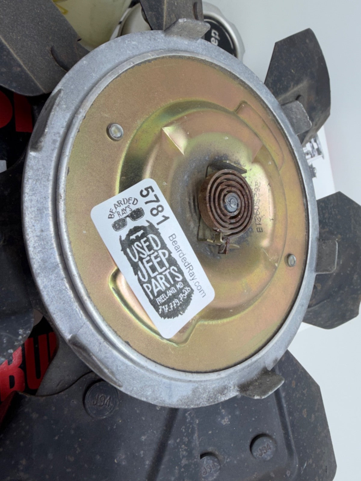 91-01 JEEP CHEROKEE 4.0 FAN CLUTCH WITH 7 BLADES Blade OEM Cooling 4.0L 6 cyl