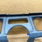 Jeep Wrangler OEM YJ Gauge Cluster Bezel OEM Gray 87 8 89 90 91 92 93 94 95 Grey