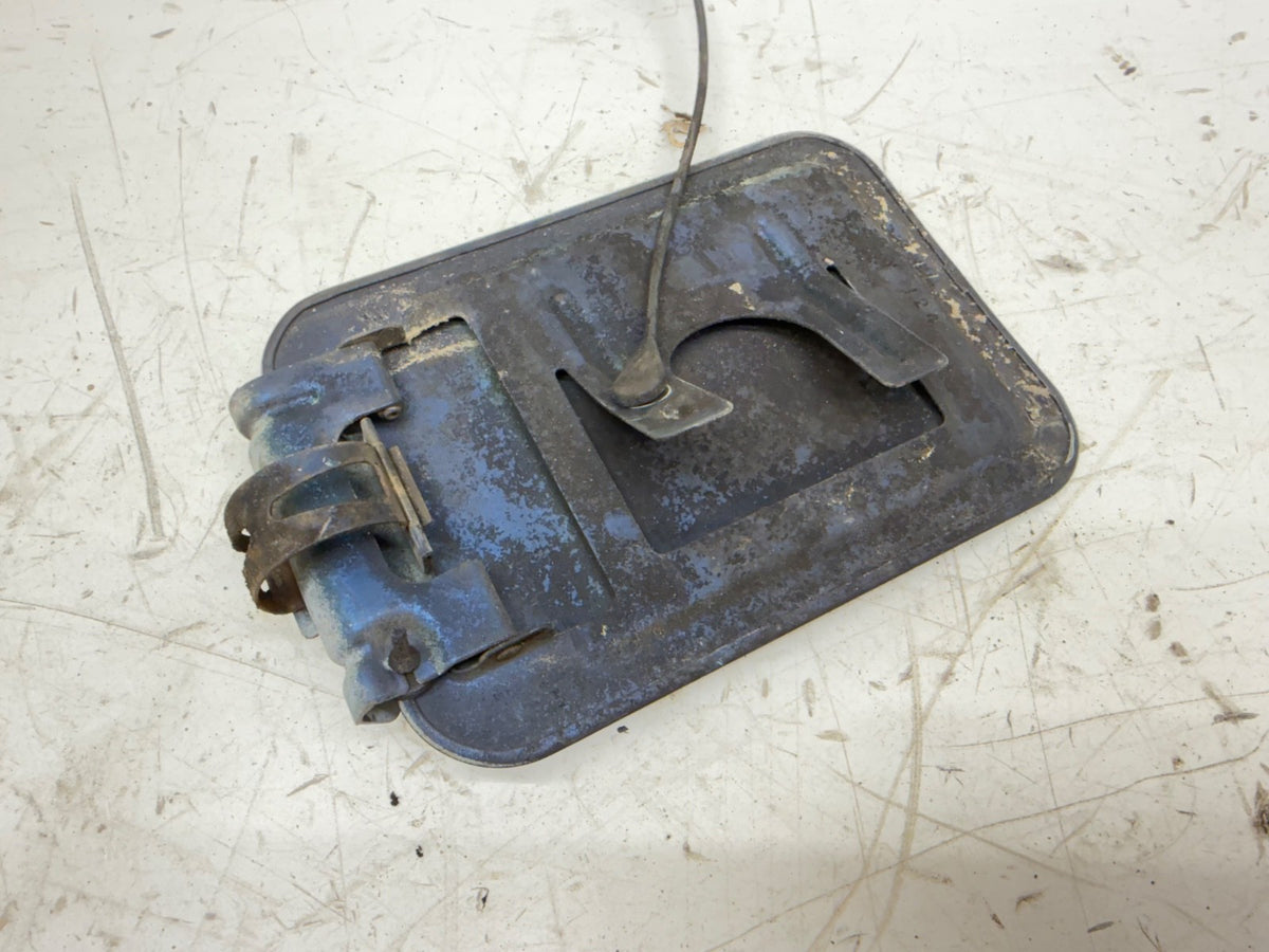 1996 Jeep Cherokee XJ OEM Fuel Fill Door Gas Tank Filler Cover Lid Blue 97 98 99