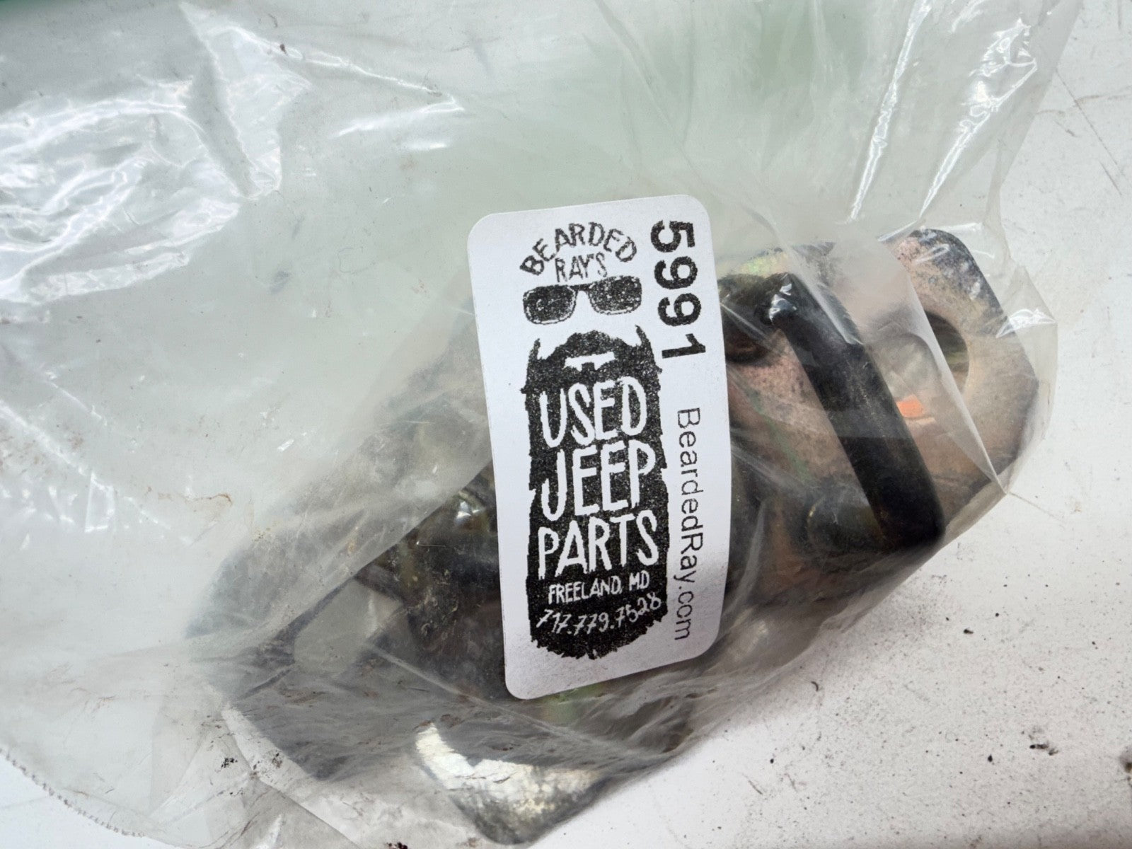 Jeep Wrangler TJ 97-06 OEM Door Striker Latch Driver Passenger Pair Shim Factory