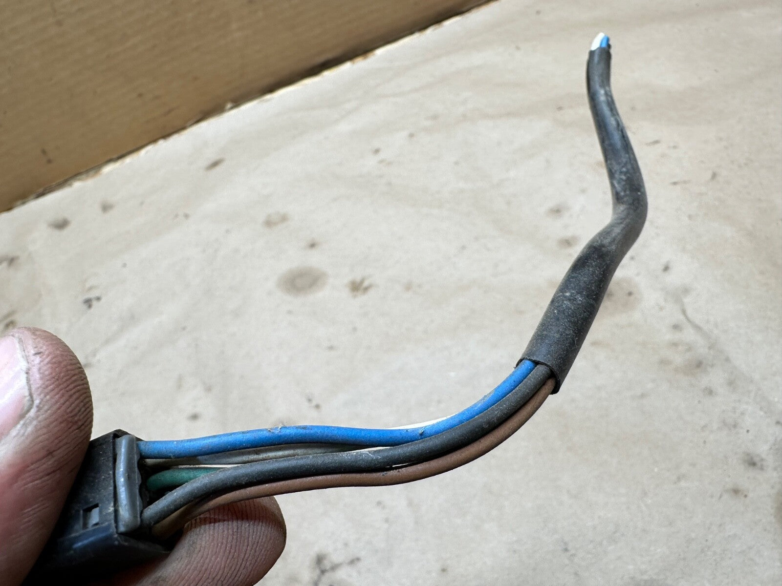 Front Wiper Motor Side Wire Harness PLUG PIGTAIL 87-95 Jeep Wrangler YJ 5 Wire