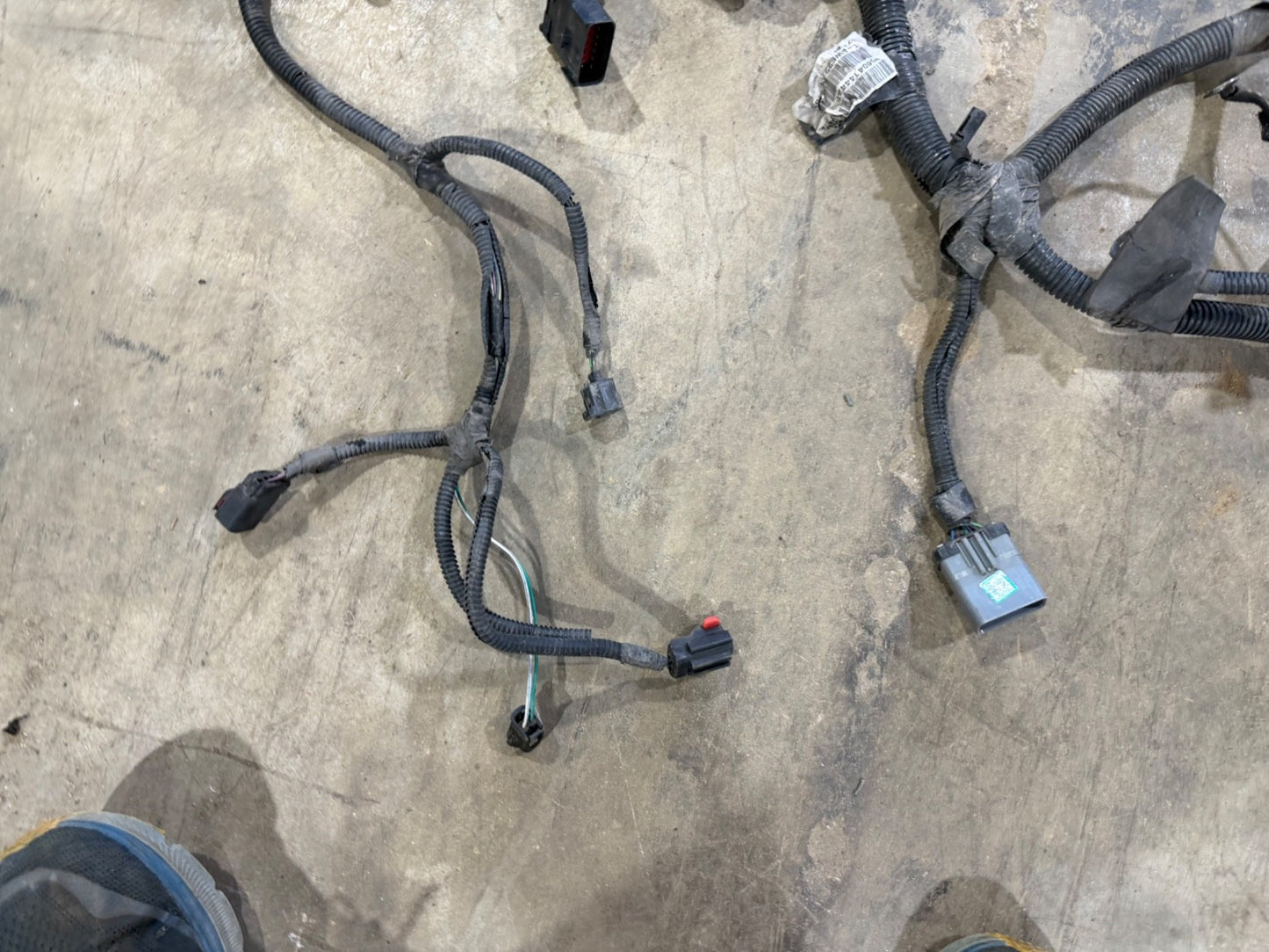 01 Jeep TJ Wrangler Wiring Harness 2.5 4cyl 5 speed Engine Injector Sensor Main