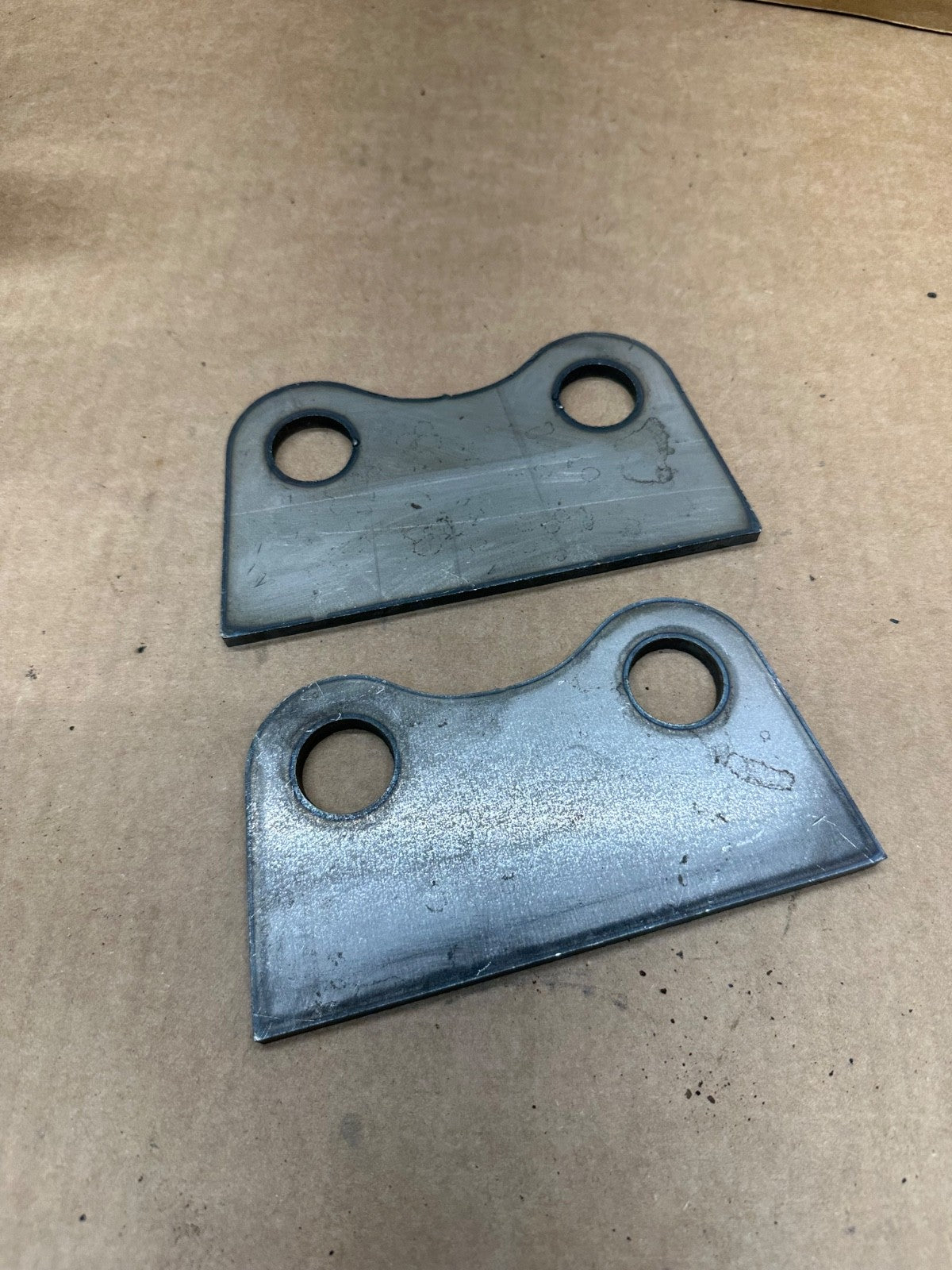 Mini Excavator Bucket Ears Universal AGT CFG 25mm 1" Chinese 1 Ton PAIR 1/4"