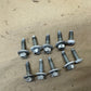 FORD E150 E250 E350 E450 Rear DOOR HINGE TO Body BOLTS Bolt Hardware OEM Factory