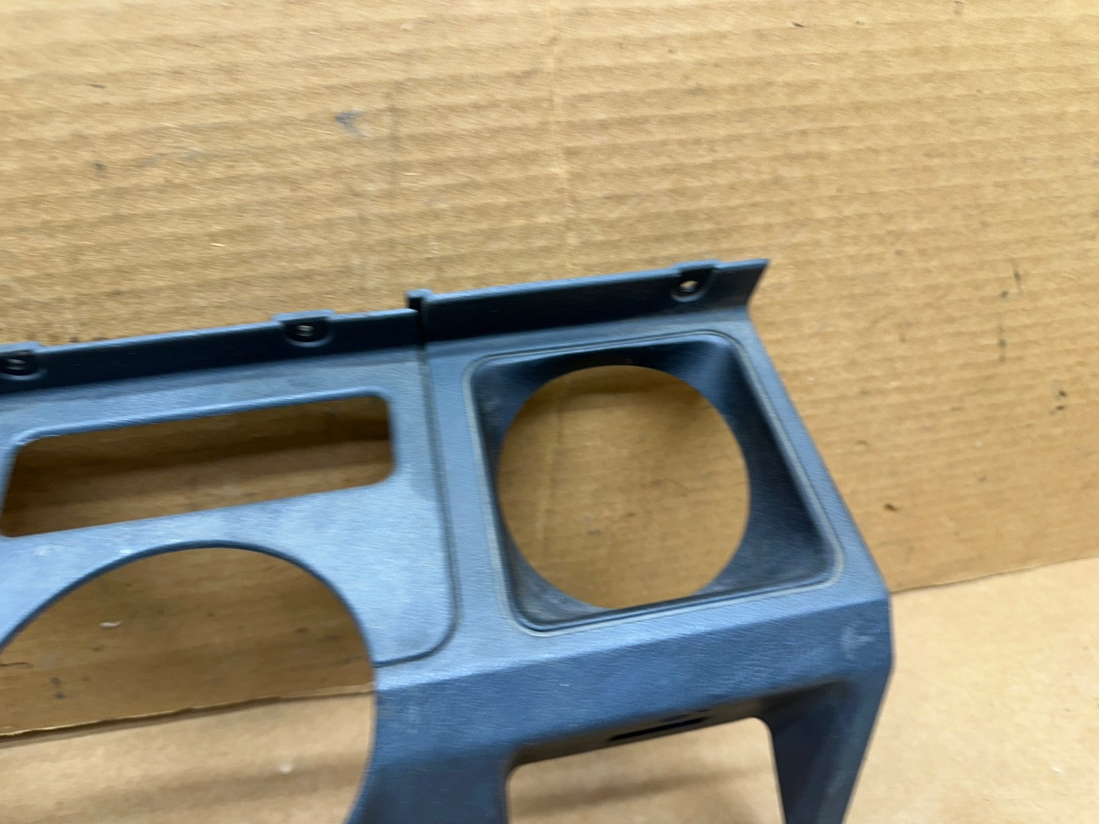 Jeep Wrangler OEM YJ Gauge Cluster Bezel OEM Gray 87 8 89 90 91 92 93 94 95 Grey