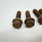 Jeep Wrangler YJ Transmission Skid Plate BOLTS 87-95 Set of 6 Bolts OEM