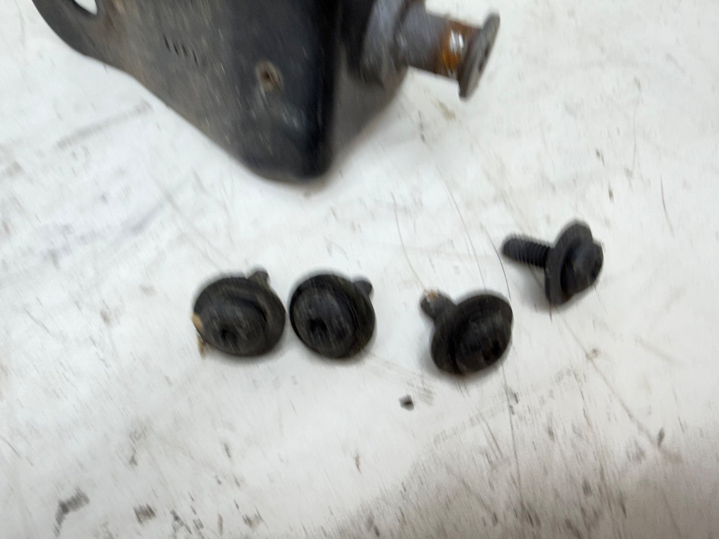 98-06 Jeep TJ Wrangler Rear Tailgate Door Striker Latch Bracket BOLTS Pin Catch