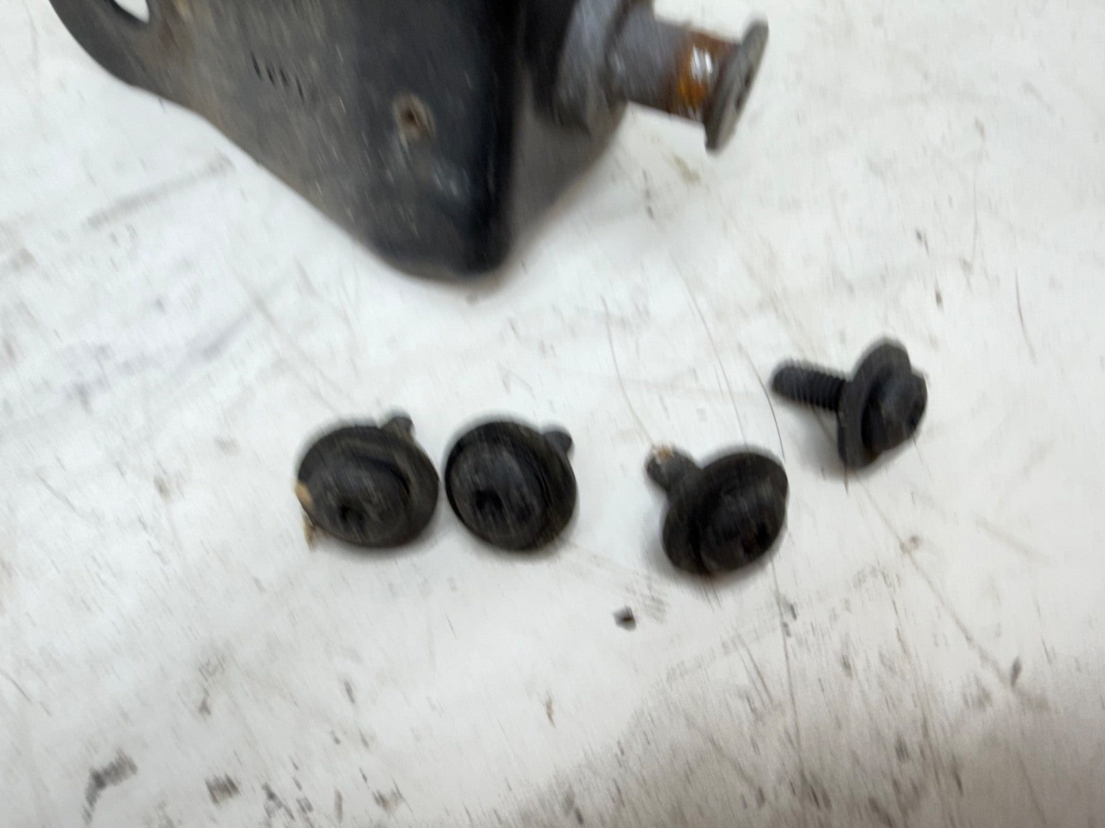 98-06 Jeep TJ Wrangler Rear Tailgate Door Striker Latch Bracket BOLTS Pin Catch