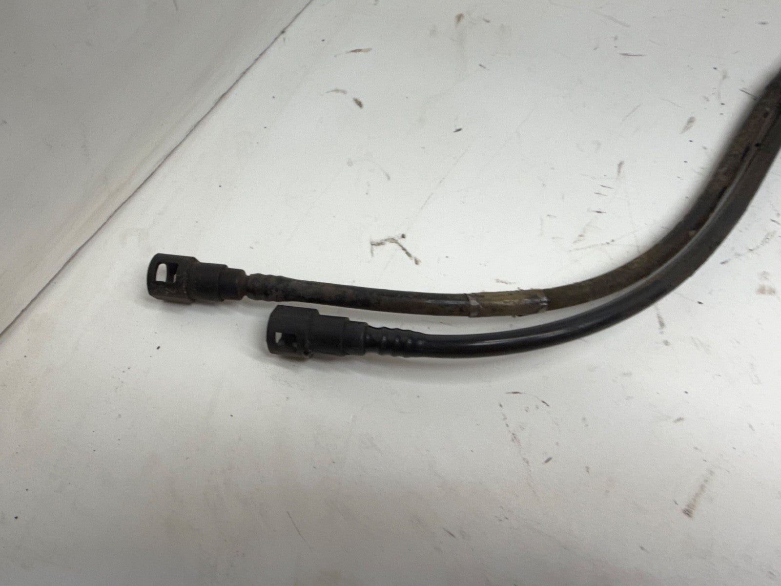 Jeep Wrangler YJ 91-95 2.5 Stainless Steel Fuel Line Engine Rail Frame Gas Hose