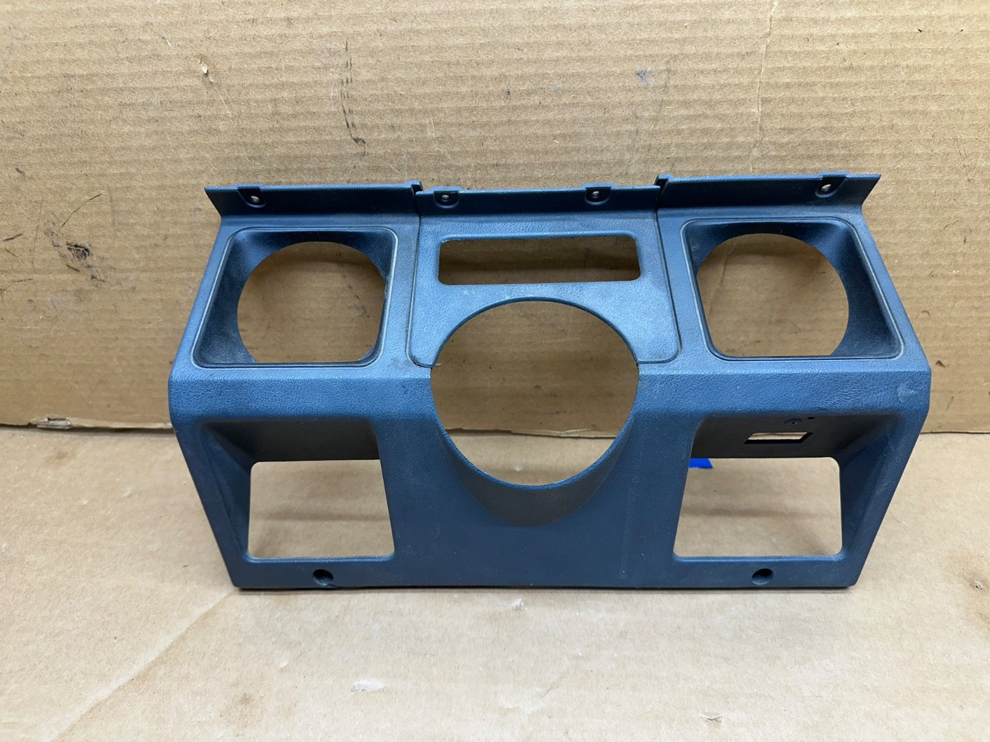 Jeep Wrangler OEM YJ Gauge Cluster Bezel OEM Gray 87 8 89 90 91 92 93 94 95 Grey