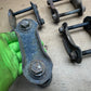 87-95 Jeep Wrangler YJ Shackles Shackle Front Rear Leaf Spring OEM Factory Stock