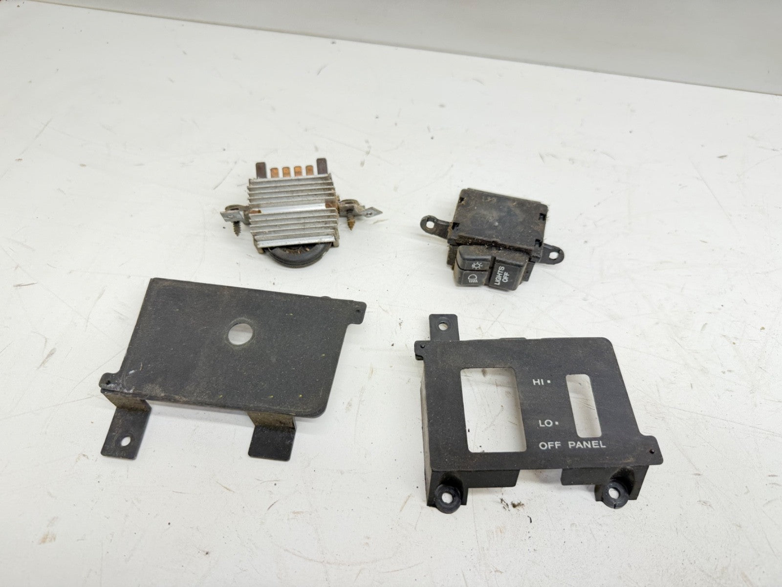 Jeep Wrangler YJ 87-95 Head light Dimmer Switch OEM Headlight Factory Trim Panel