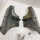 97-06 Jeep TJ Wrangler OEM Windshield Hinges Pair Green Hinge Set  Factory Bolts