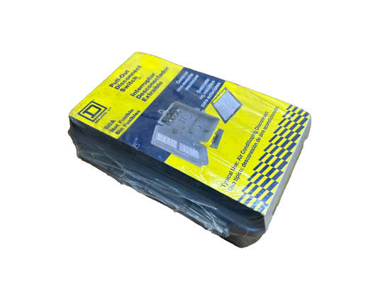 Square D Pull Out Disconnect Switch Box 60A Not Fusible A/C Outdoor Enclosure