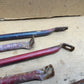 87-95 Jeep Wrangler YJ FENDER to Firewall Support Bar Set OEM Factory Rod Brace