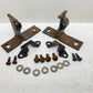 87-95 Jeep Wrangler YJ Rear Seat Brackets Back Bracket PAIR OEM Rear Mount Set