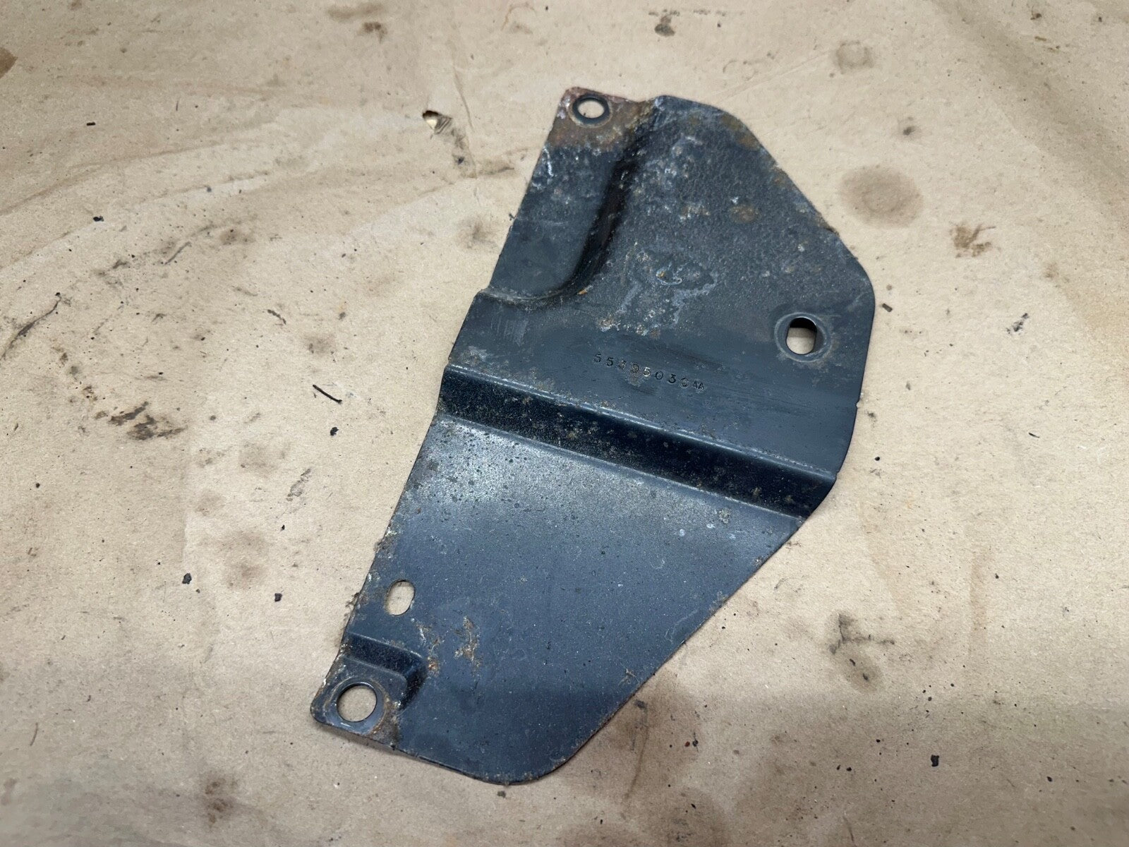 Jeep Wrangler TJ 03-06 Wheel Well Shield Metal Plate Splash Evap Canister OEM