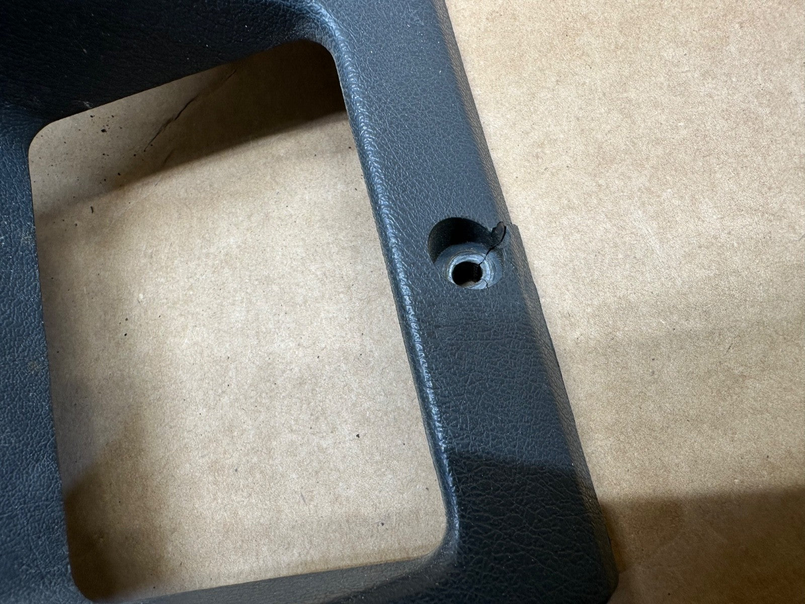 Jeep Wrangler OEM YJ Gauge Cluster Bezel OEM Gray 87 8 89 90 91 92 93 94 95 Grey