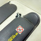 Jeep Wrangler TJ 97-02 OEM Sun Visor Left Right Dark Grey Pair SunVisor Pair Set