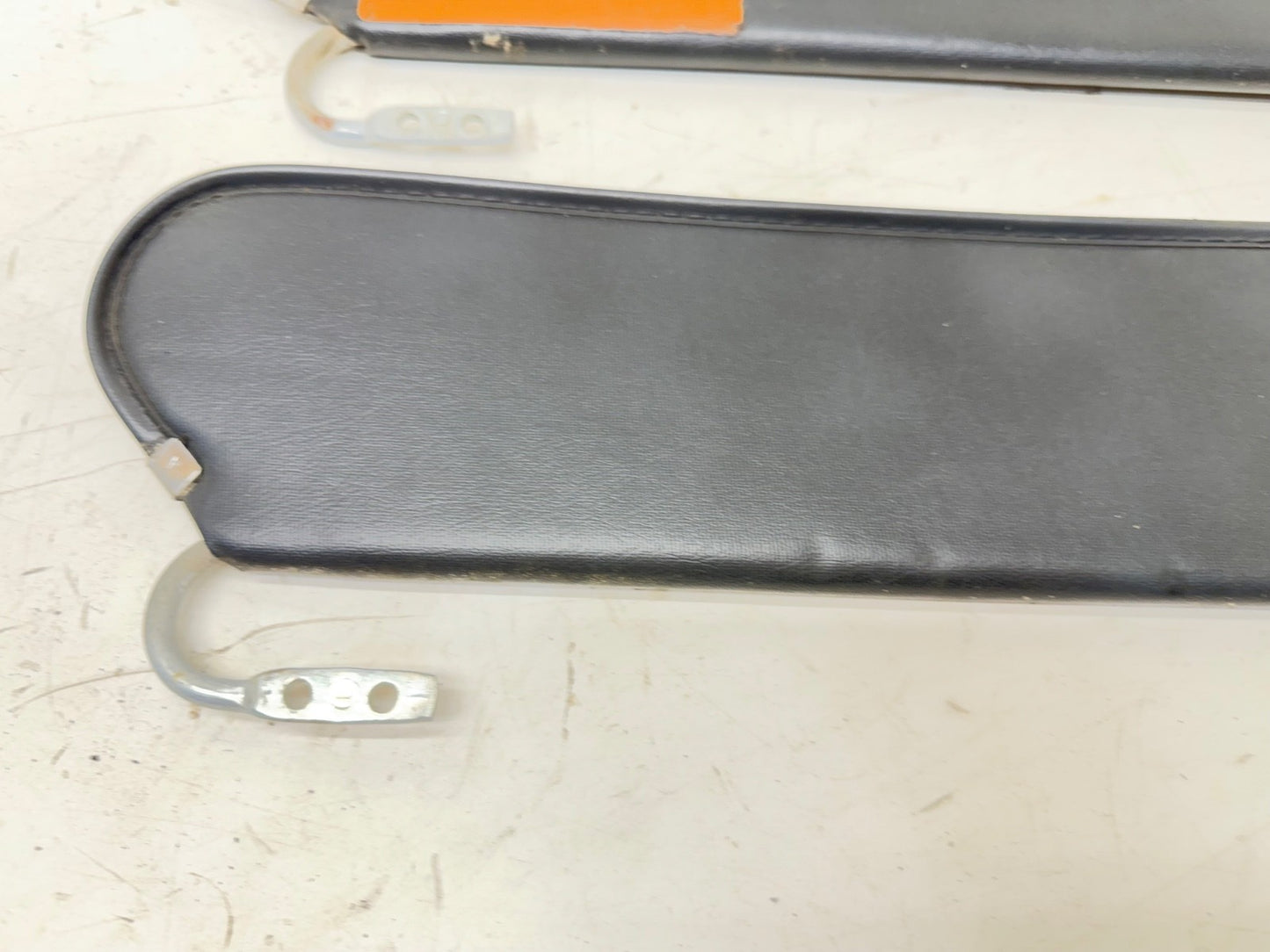 87-95 Jeep YJ Gray Sun Visors Dark Grey Wrangler Factory Visor Sunvisors OEM OE
