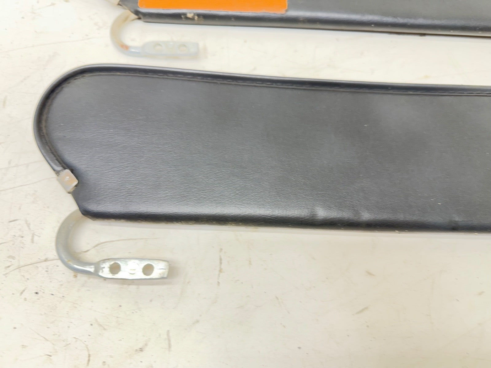 87-95 Jeep YJ Gray Sun Visors Dark Grey Wrangler Factory Visor Sunvisors OEM OE