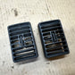 Grey 97-06 TJ Jeep Wrangler HVAC Dash AIR VENT Panel A/C Heat Left Right PAIR AC