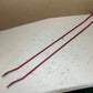 Grille Support Rod Grill to Firewall TUB RED OEM PAIR 97-06 Jeep TJ Wrangler